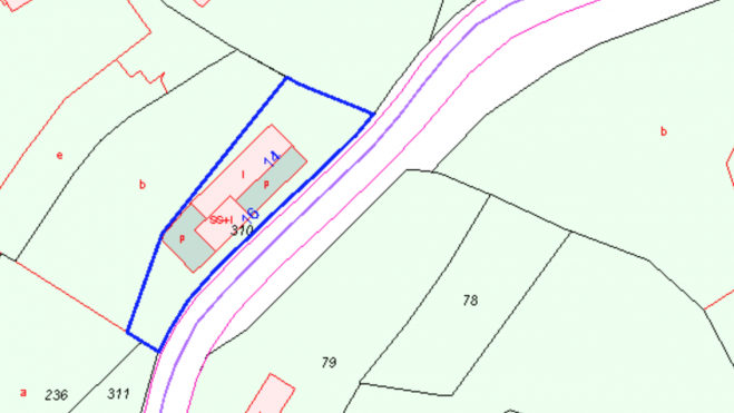 Imagen catastro finca Mazo Imagen catastro finca Mazo