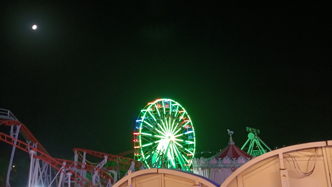 Noria del HollidayWorld. / Atlántico Hoy Noria del HollidayWorld. / Atlántico Hoy