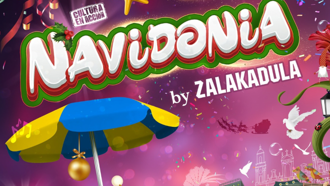 Espectáculo navideño de 'Navidonia', hasta el día 30 de enero./ Zalakadula
