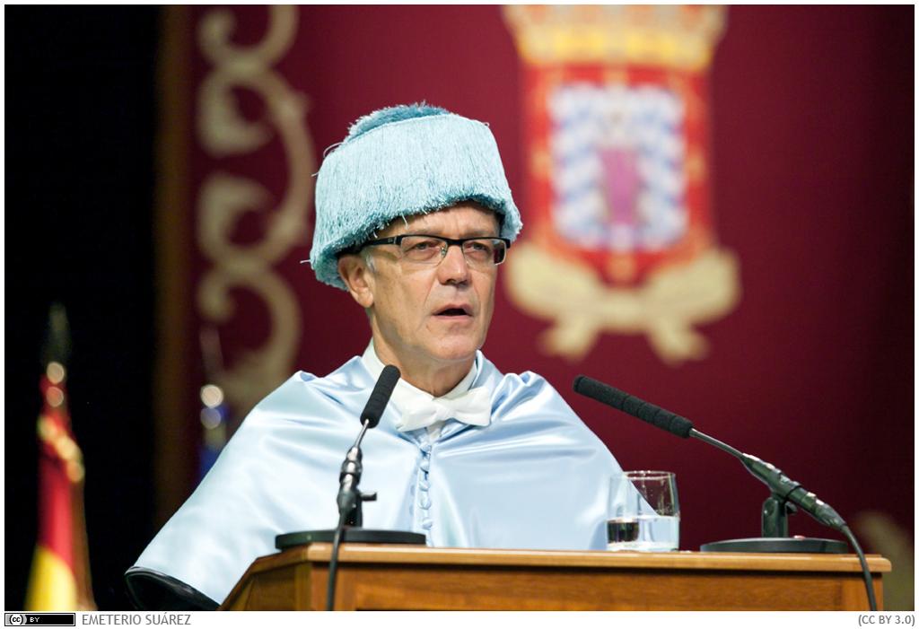 Imagen del Catedrático Víctor M. Acosta Rodríguez./ Cabildo de La Palma