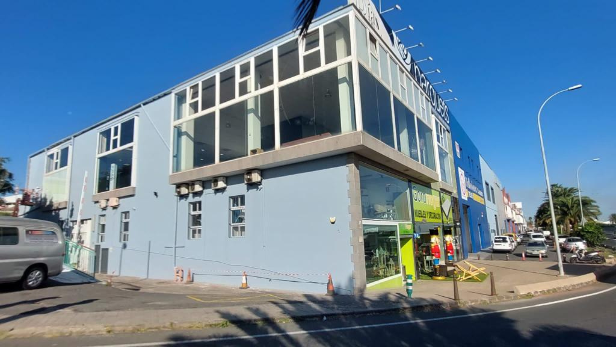 Imagen actual de una parte de la zona industrial de El Goro. /Cabildo de Gran Canaria