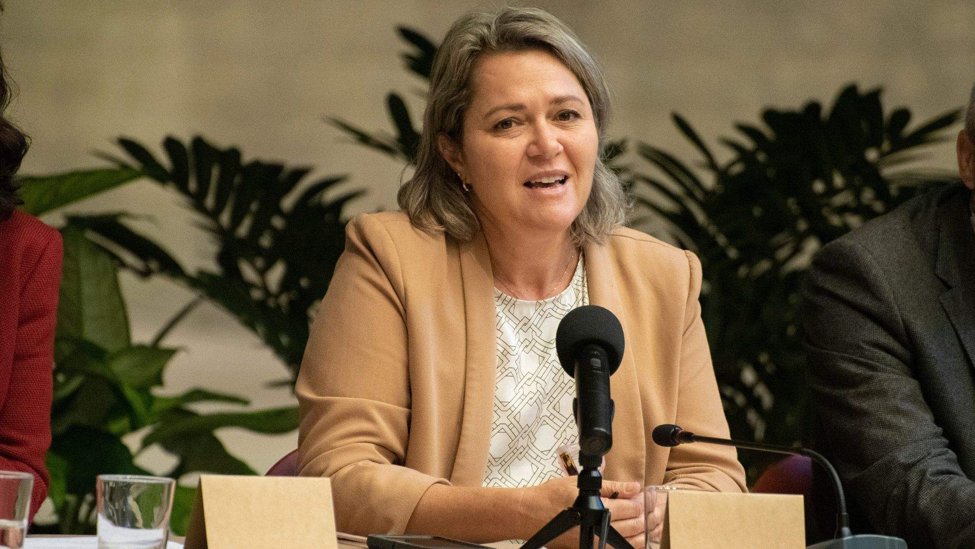 Alicia Vanoostende, consejera de Agricultura, Ganadería y Pesca del Gobierno de Canarias. / Cedida