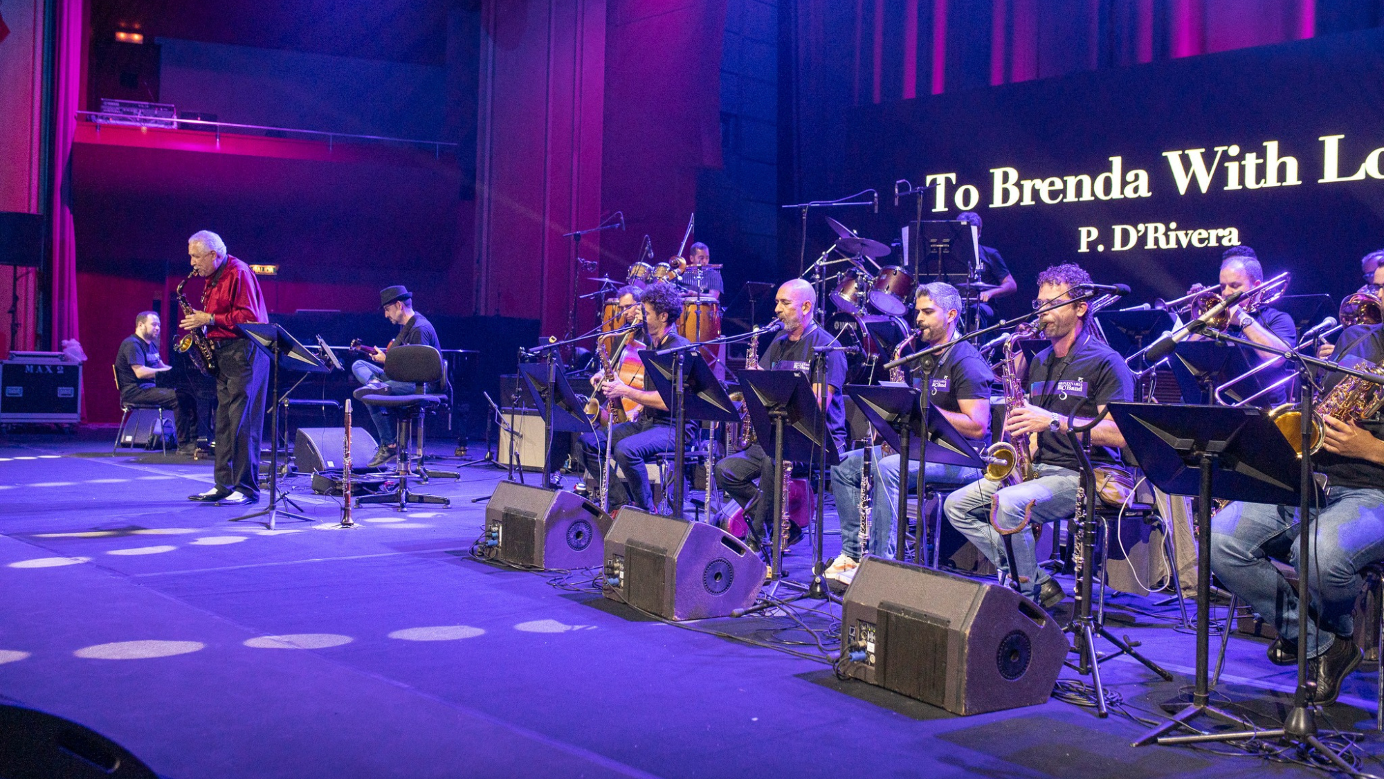 Imagen de uno de sus últimos conciertos. /Gran Canaria Big Band Imagen de uno de sus últimos conciertos. /Gran Canaria Big Band