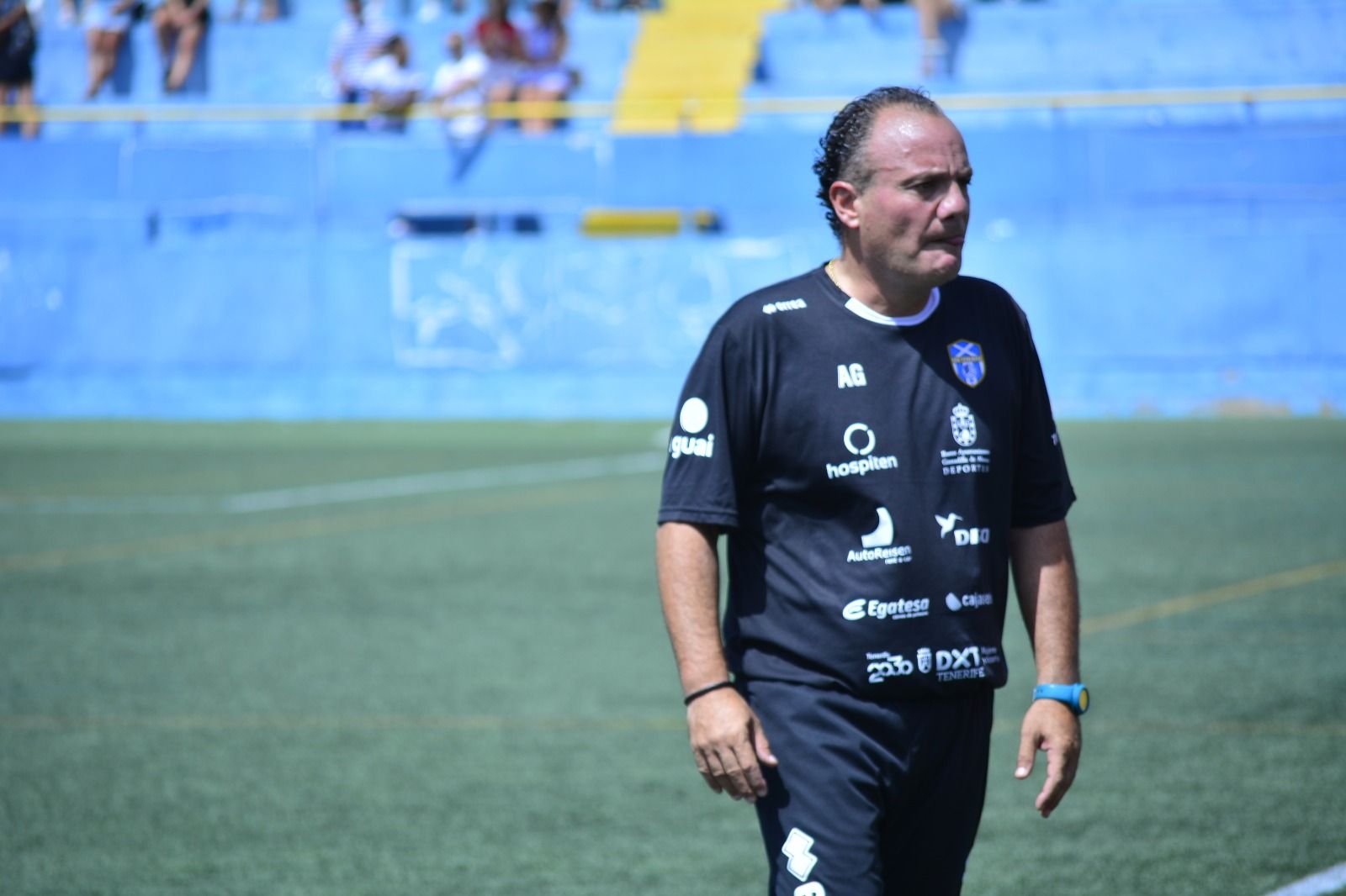 Antonio González comenzará una nueva etapa al frente de la UD Granadilla Tenerife B a partir de enero./ Twitter UDG Tenerife.