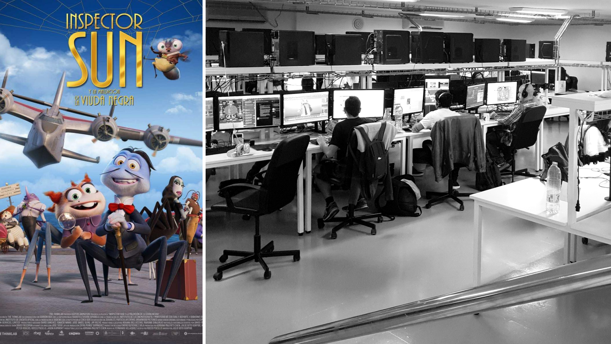 'Inspector Sun y la maldición de la viuda negra', del estudio de animación 3Double Producciones, perteneciente a la ZEC./