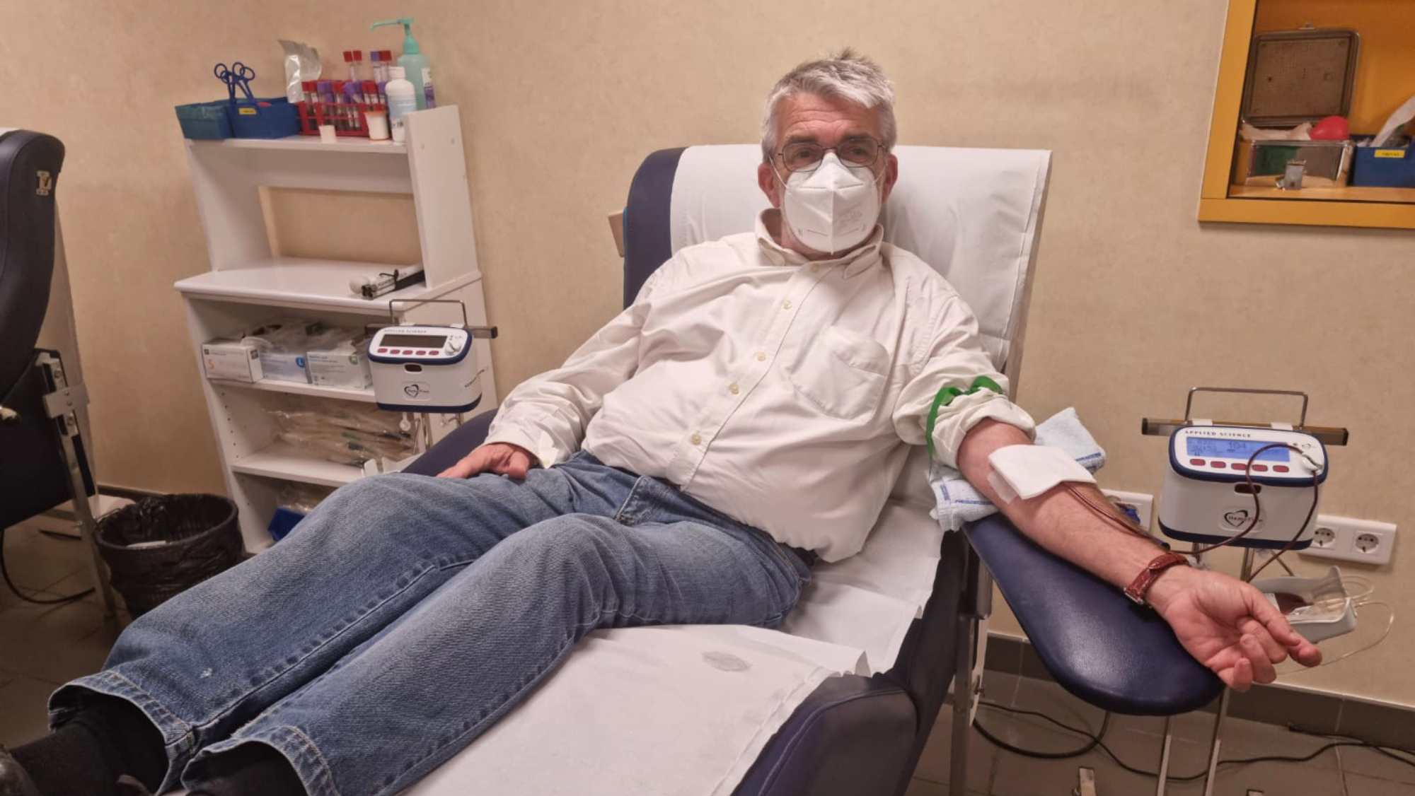 Un donante de sangre. / Instituto Canario de Hemodonación