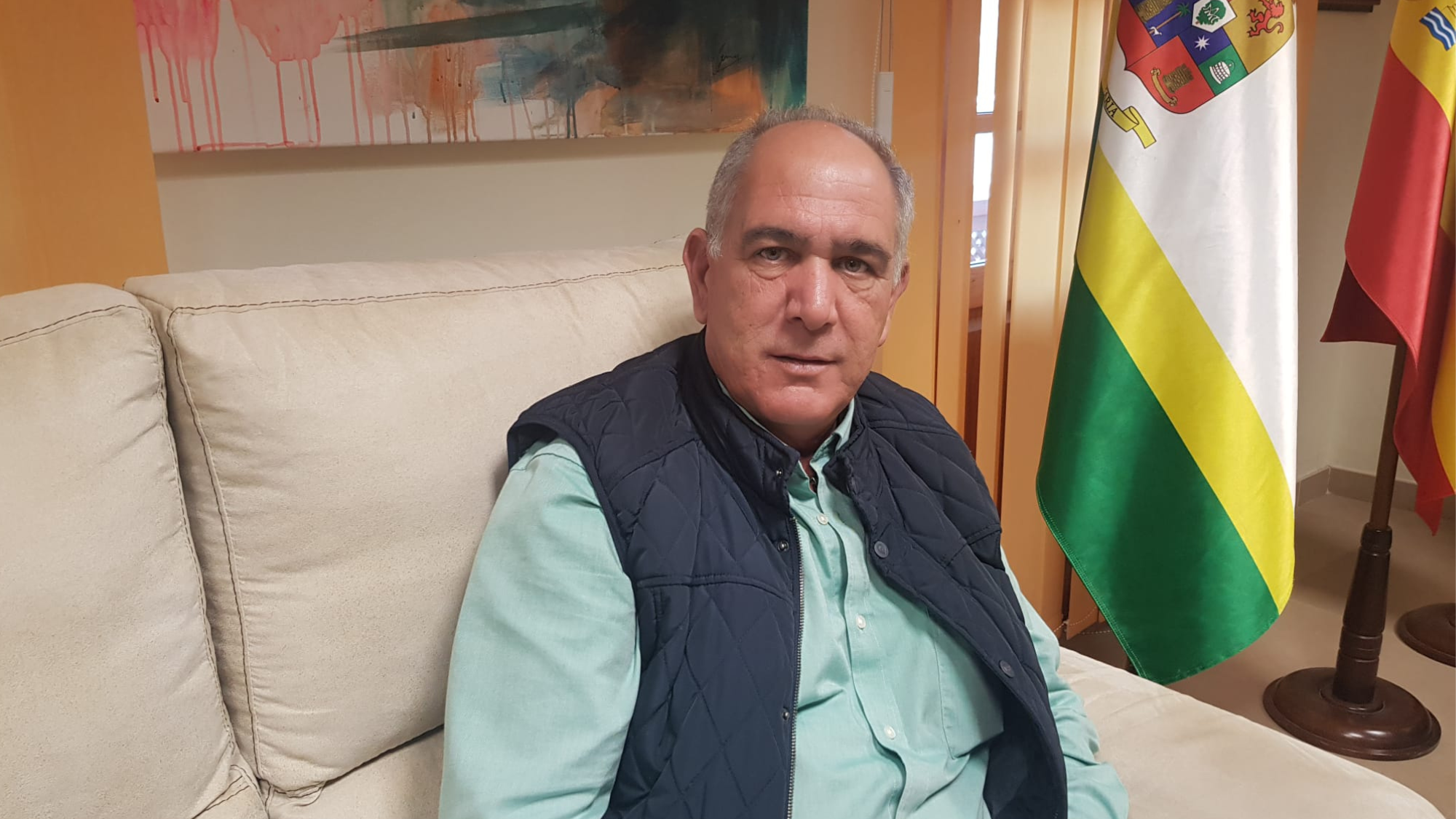 Sergio Nuez, alcalde de Teror. / Ayuntamiento de Teror