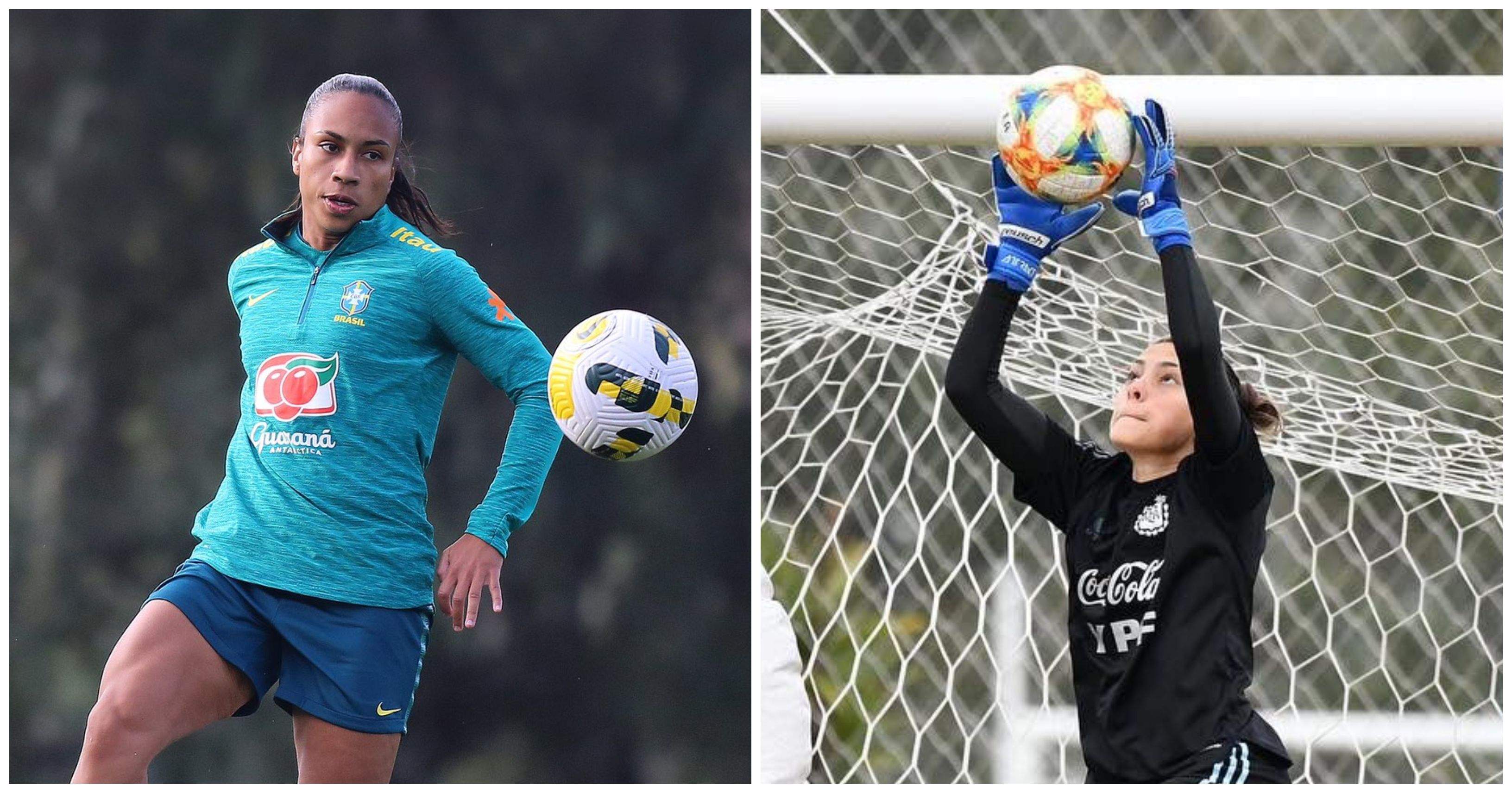 Thaís Ferreira reforzará la zaga del primer equipo mientras que Ariana Álvarez comenzará esta temporada en el Granadilla B./ Twitter @Taata_Siilva rafaelribeirorio y @ArianaAlvarez01