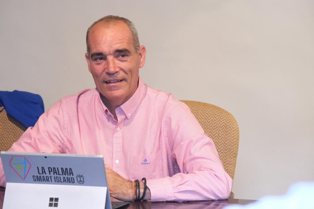 El consejero de Ordenación Territorio del Cabildo de La Palma, Gonzalo Pascual./