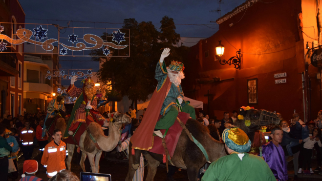 Llegada de los Reyes Magos a Gáldar. Ayuntamiento de Gáldar