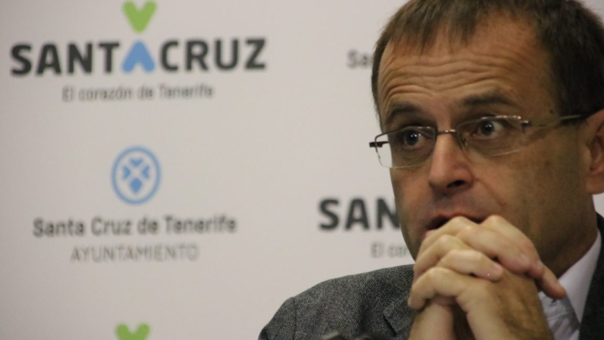 El portavoz de Unidas Podemos en el Ayuntamiento de Santa Cruz de Tenerife, quien critica que todavía hay “cuestiones que investigar” sobre el Museo Rodin de Santa Cruz. / Unidas Podemos