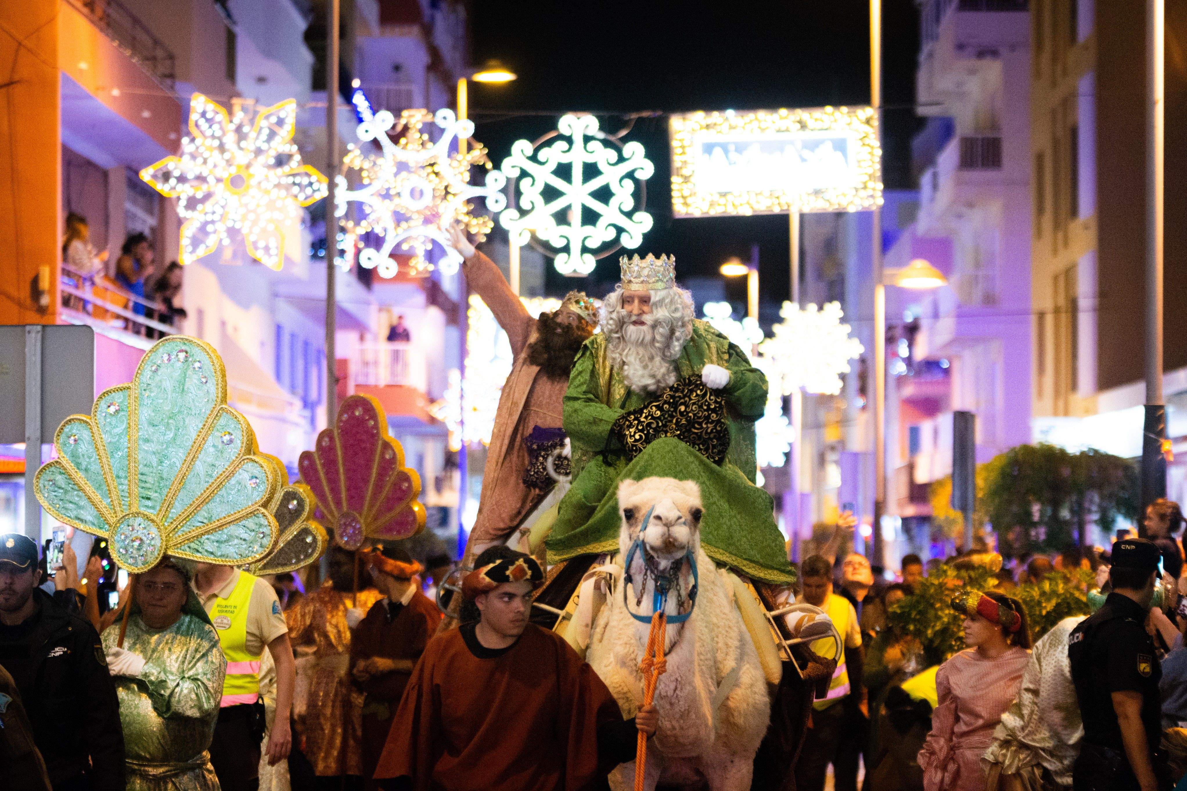 Cabalgata de Reyes Magos en Arona en 2023. / CEDIDA