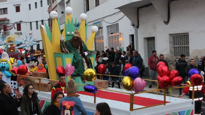 Cabalgata de Reyes Magos en Arico. / Cedida