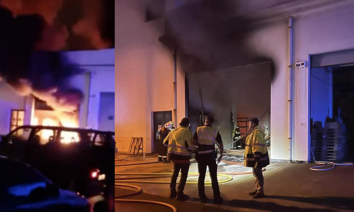 Incendio en Los Guinchos, La Palma. / Montaje AH