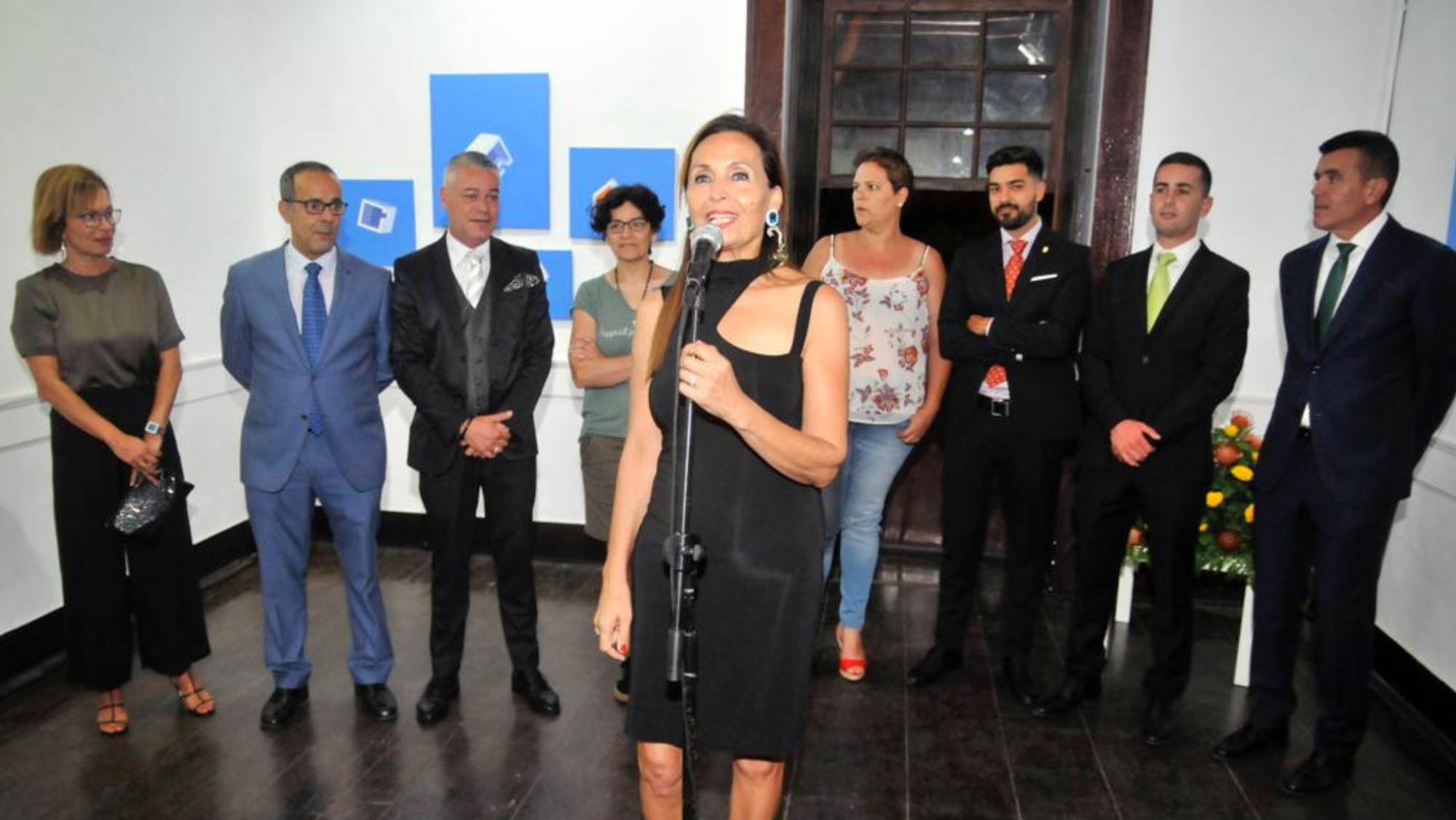 María del Carmen Rosario, en su anterior etapa como alcaldesa de Agaete. / AH