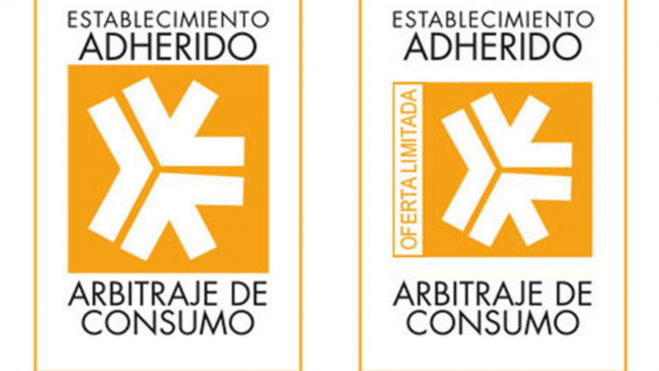 El logotipo de los establecimientos adherido al Sistema de Arbitraje de Consumo./ Gobierno de Canarias