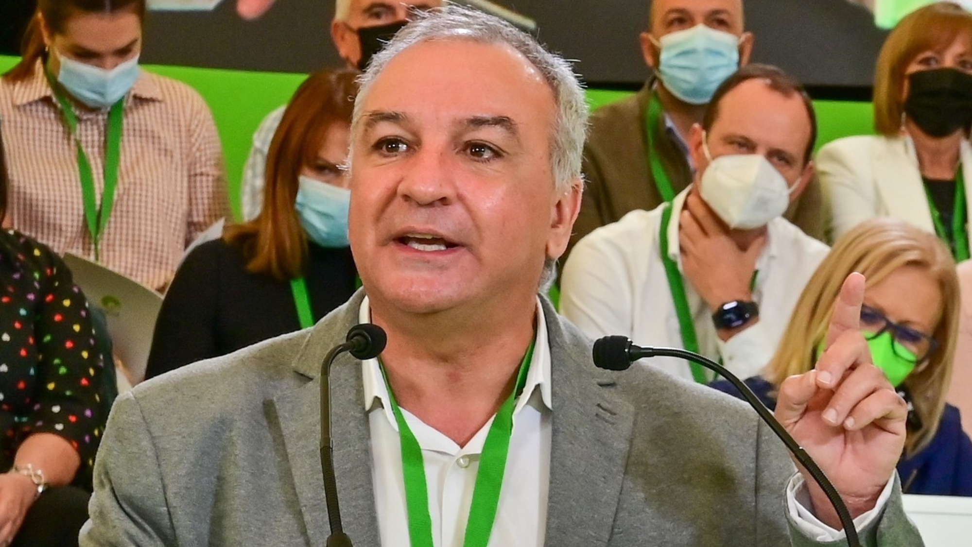 Portavoz parlamentario de Nueva Canarias (NC), Luis Campos. /Nueva Canarias