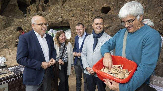 Visita al Cenobio de Valerón. /Cabildo de Gran Canaria