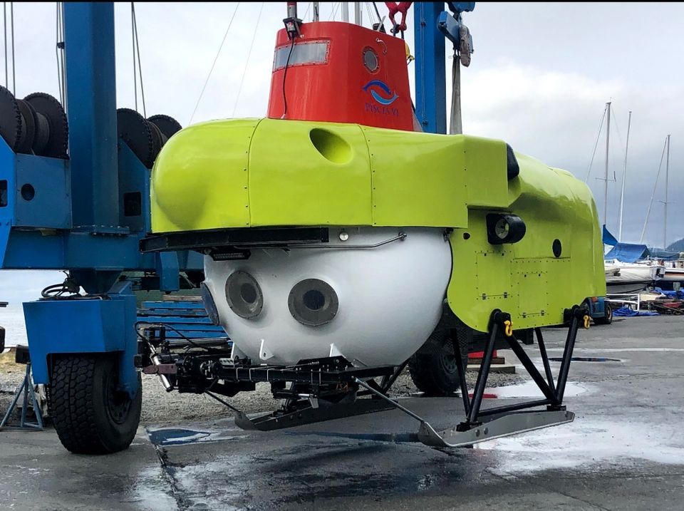 Imagen del submarino Pisces VI. / Archivo Imagen del submarino Pisces VI. / Archivo