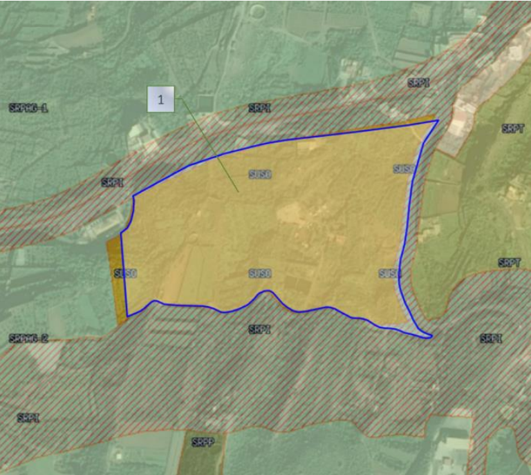 Calificación de suelo zona industrial de La Yegua. / GRAFCAN