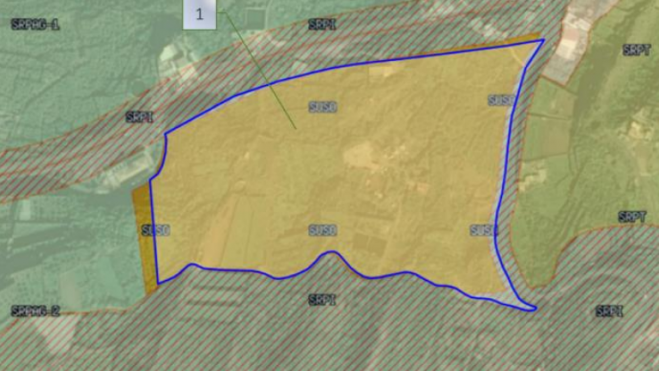 Calificación de suelo zona industrial de La Yegua. / GRAFCAN
