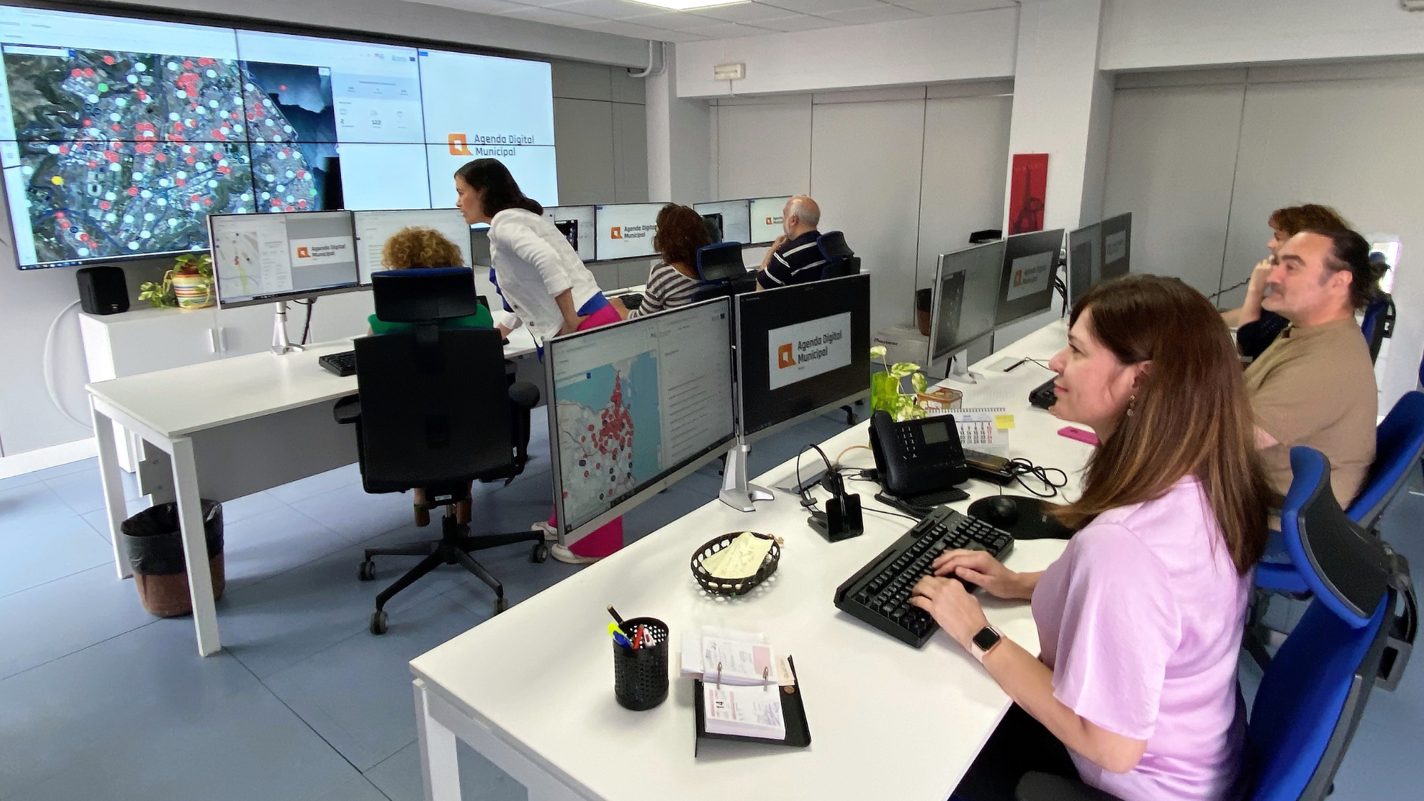 Personal de la Agenda Digital. / Ayuntamiento de Las Palmas de Gran Canaria