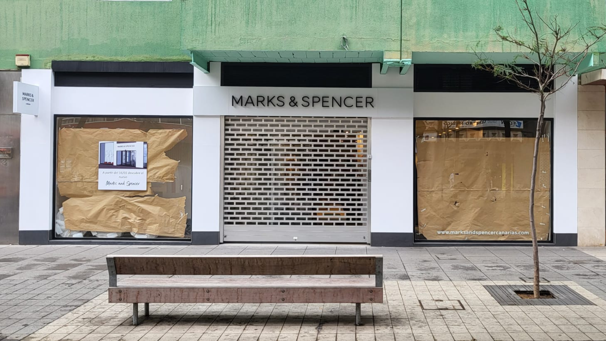 La nueva tienda de Marks & Spencer también abrirá el día 16 de enero. / Atlántico Hoy
