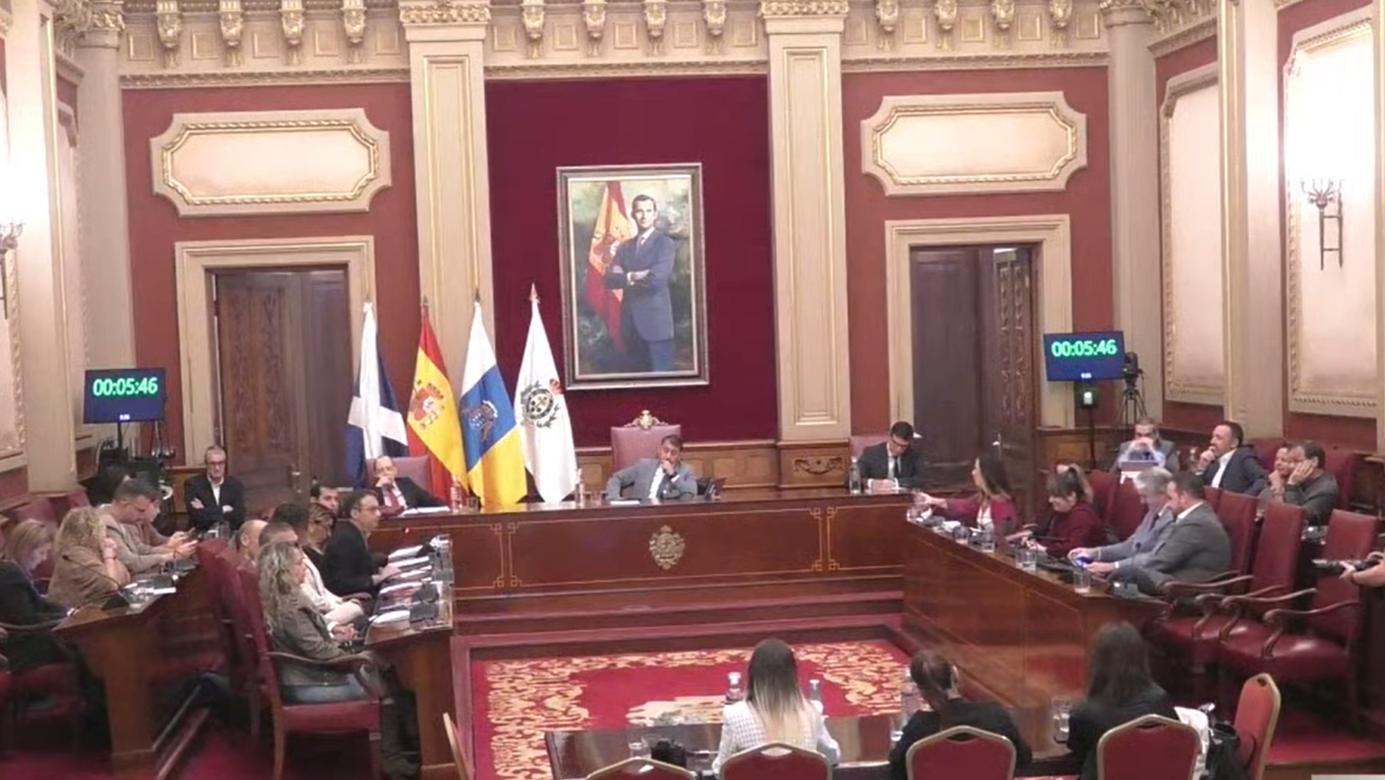 Pleno del Ayuntamiento de Santa Cruz de Tenerife. / Ayuntamiento de Santa Cruz de Tenerife  