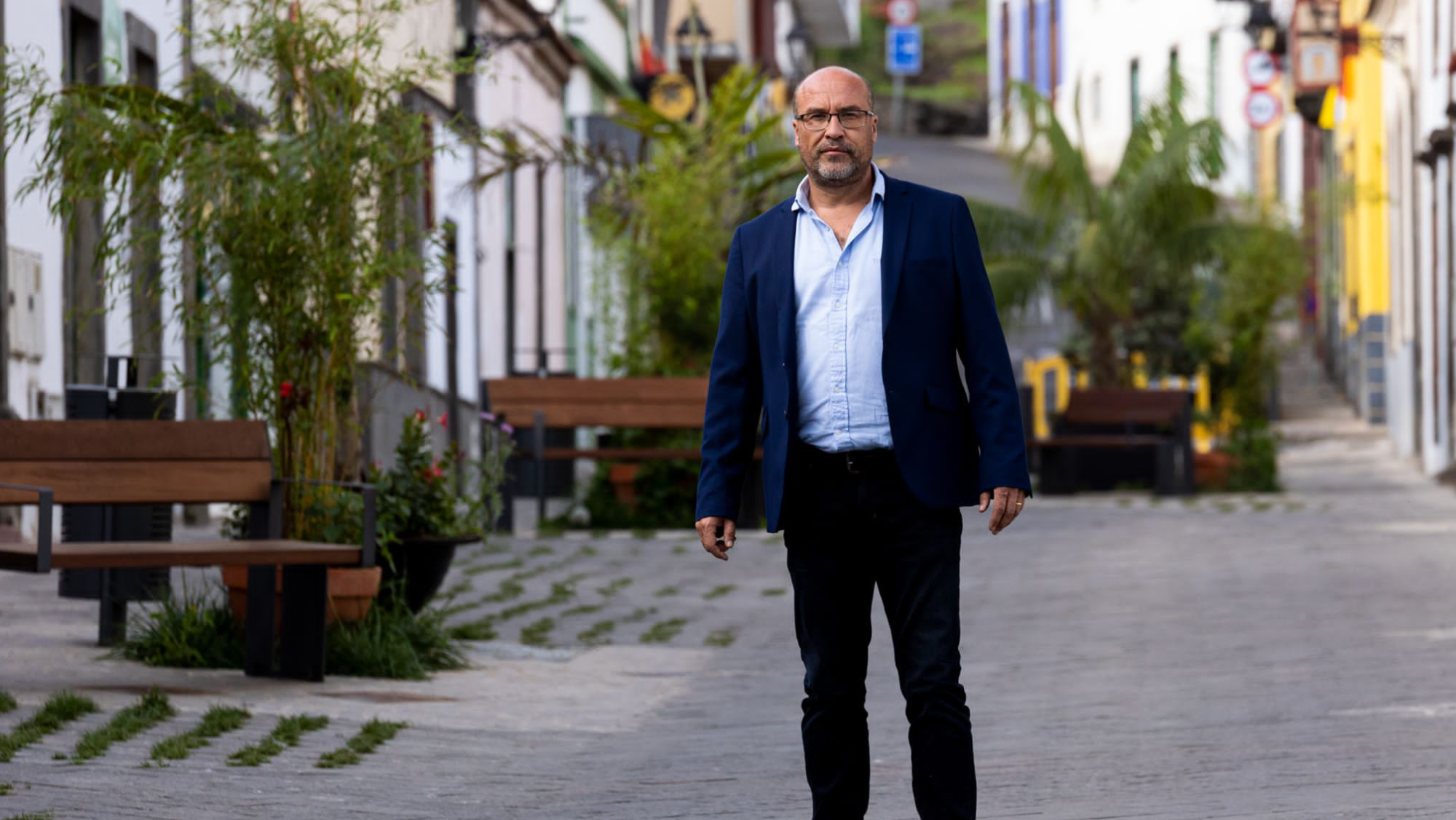 Dámaso Arencibia, alcalde de Valleseco. / Ayuntamiento de Valleseco 