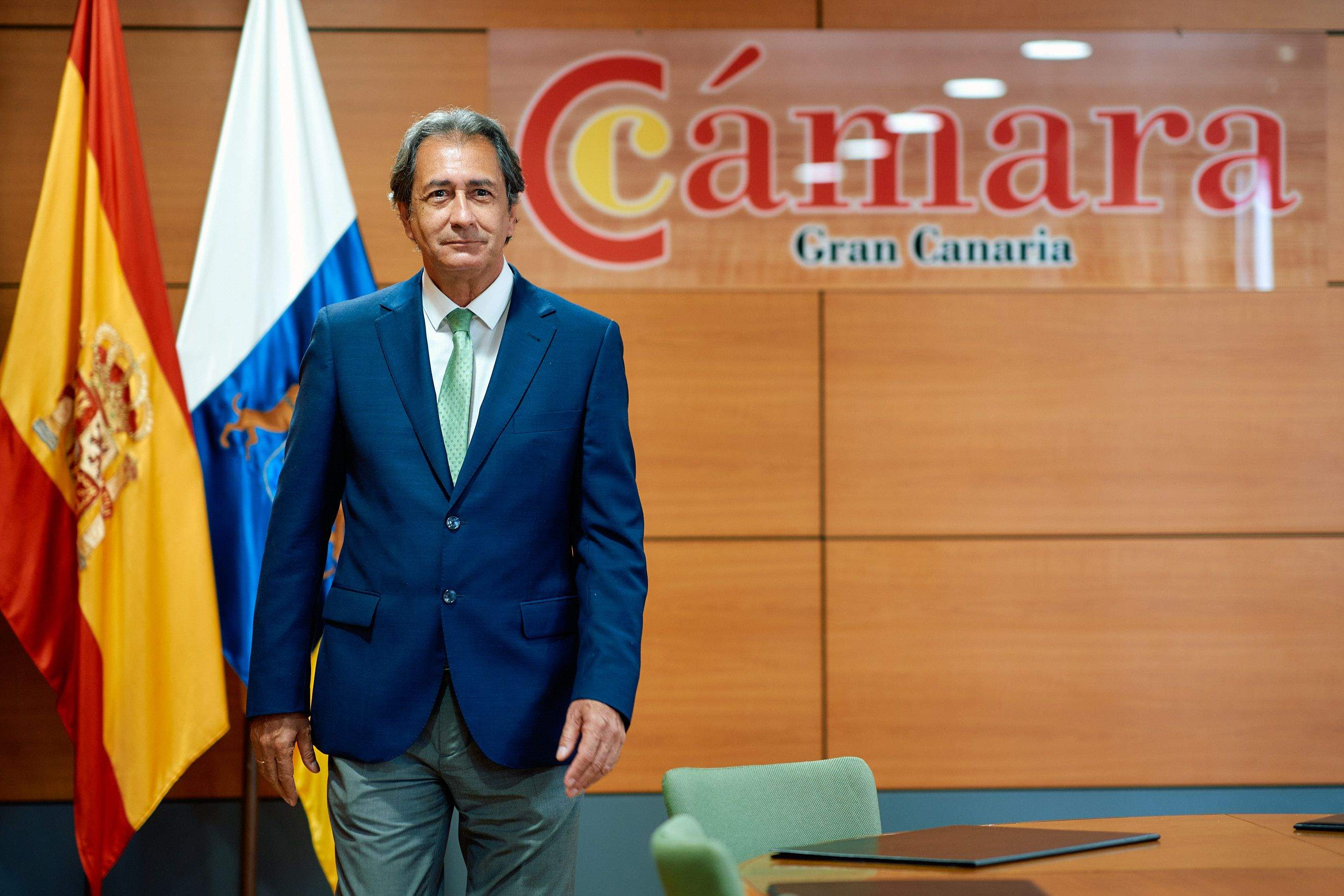 Luis Padrón, presidente de la Cámara de Comercio de Gran Canaria. / Cámara de Comercio de Gran Canaria.