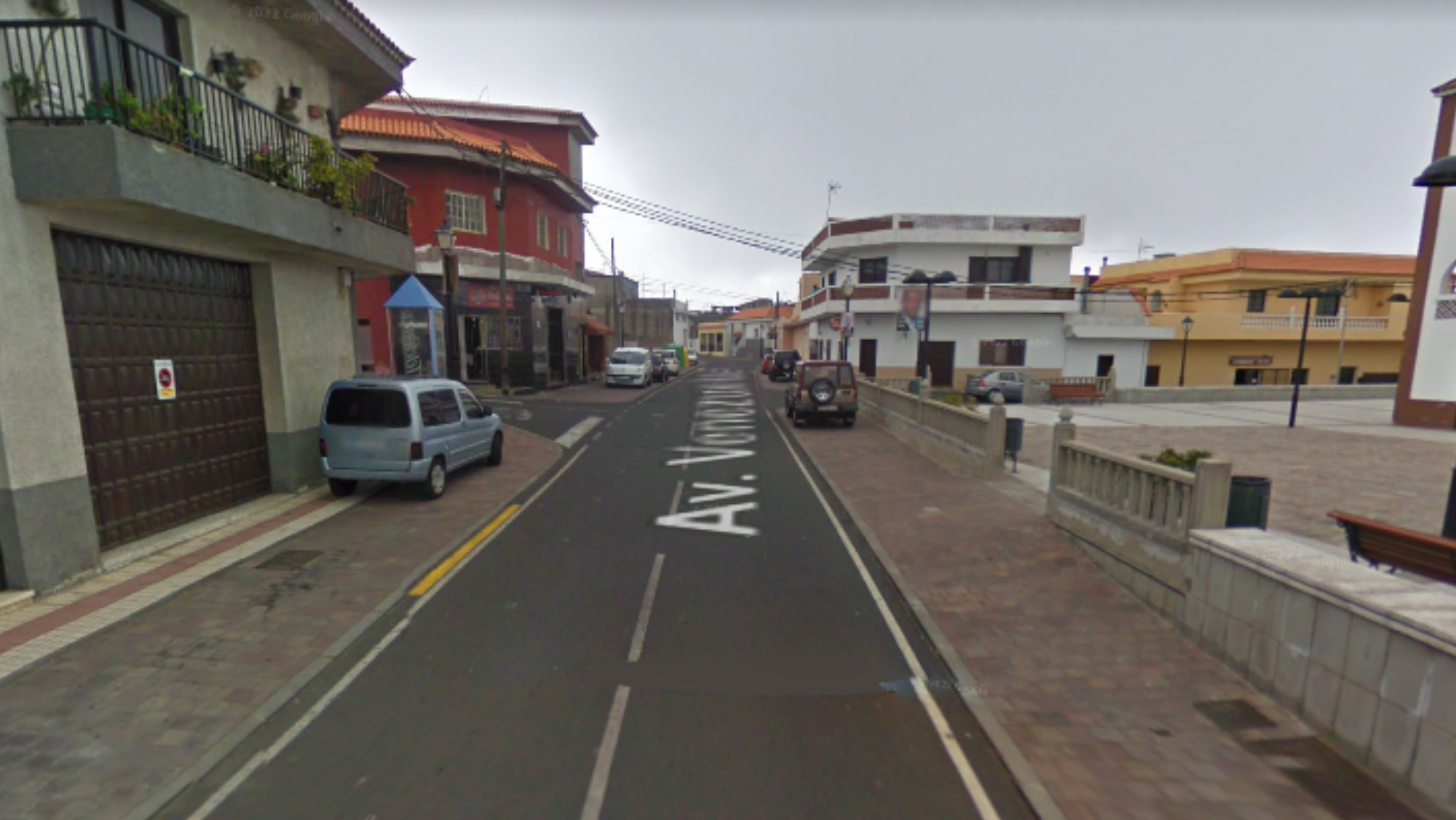 Avenida Venezuela en El Tanque, donde ha tenido lugar la pelea. / Google maps