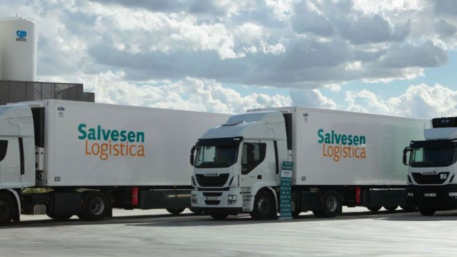Camiones de Salvesen Logística./ Salvesen Logística Camiones de Salvesen Logística./ Salvesen Logística