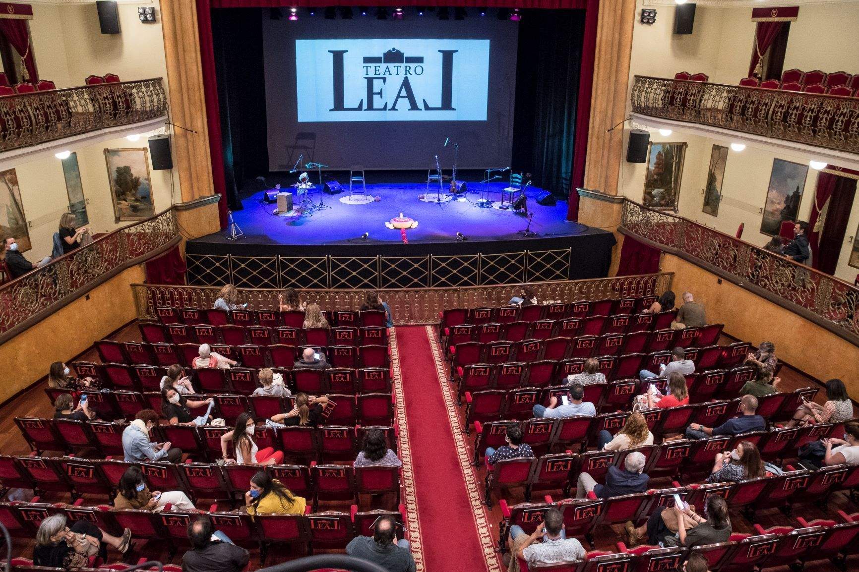 El Teatro Leal acoge varios actos de la agenda de La Laguna./
