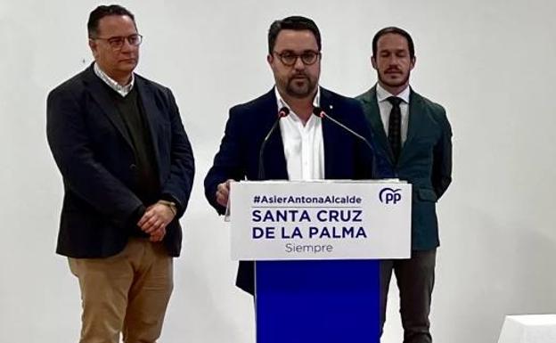 Asier Antona, próximo alcalde de Santa Cruz de La Palma. / Europa Press 
