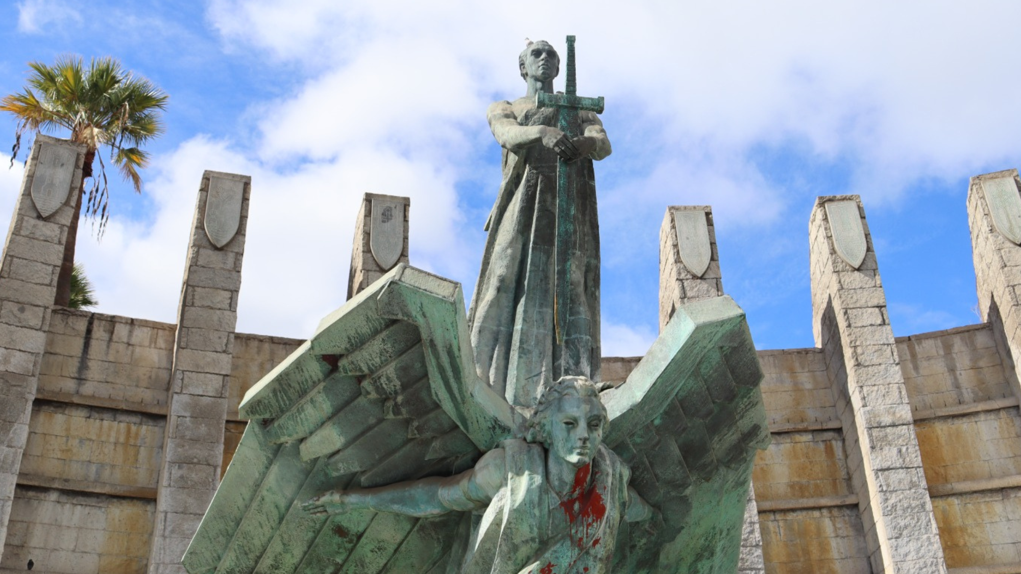 Monumento del Ángel, erigido como homenaje al dictador Francisco Franco. / ATLÁNTICO HOY