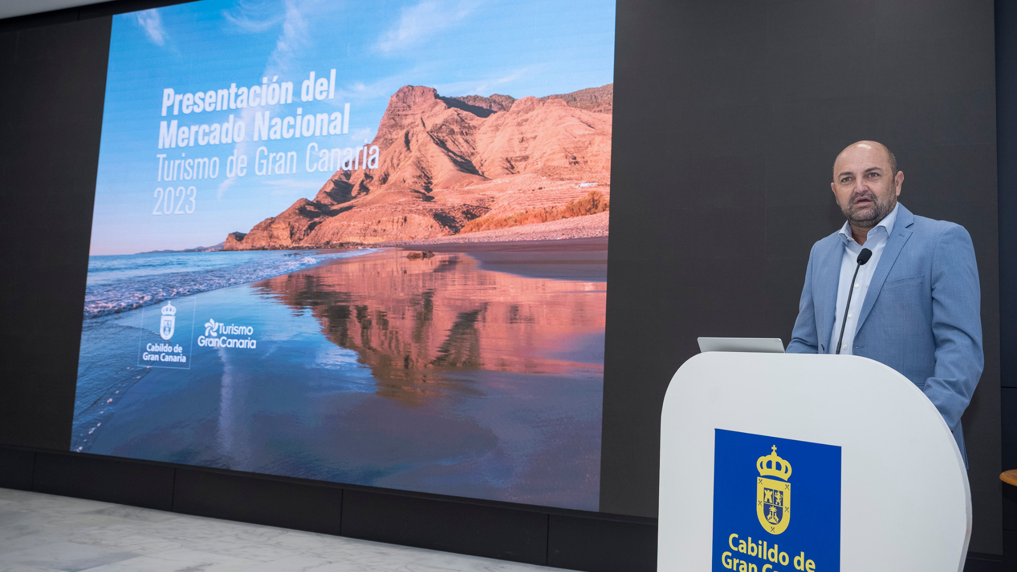 Presentación del mercado nacional Turismo de Gran Canaria 2023./ Turismo de Gran Canaria