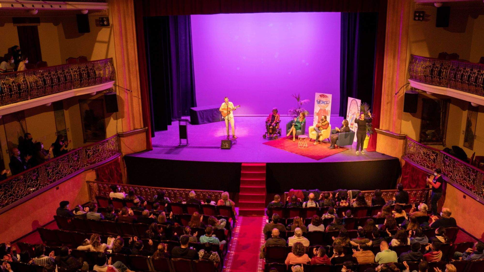 Evento en el Teatro Leal de La Laguna. / Teatro Leal