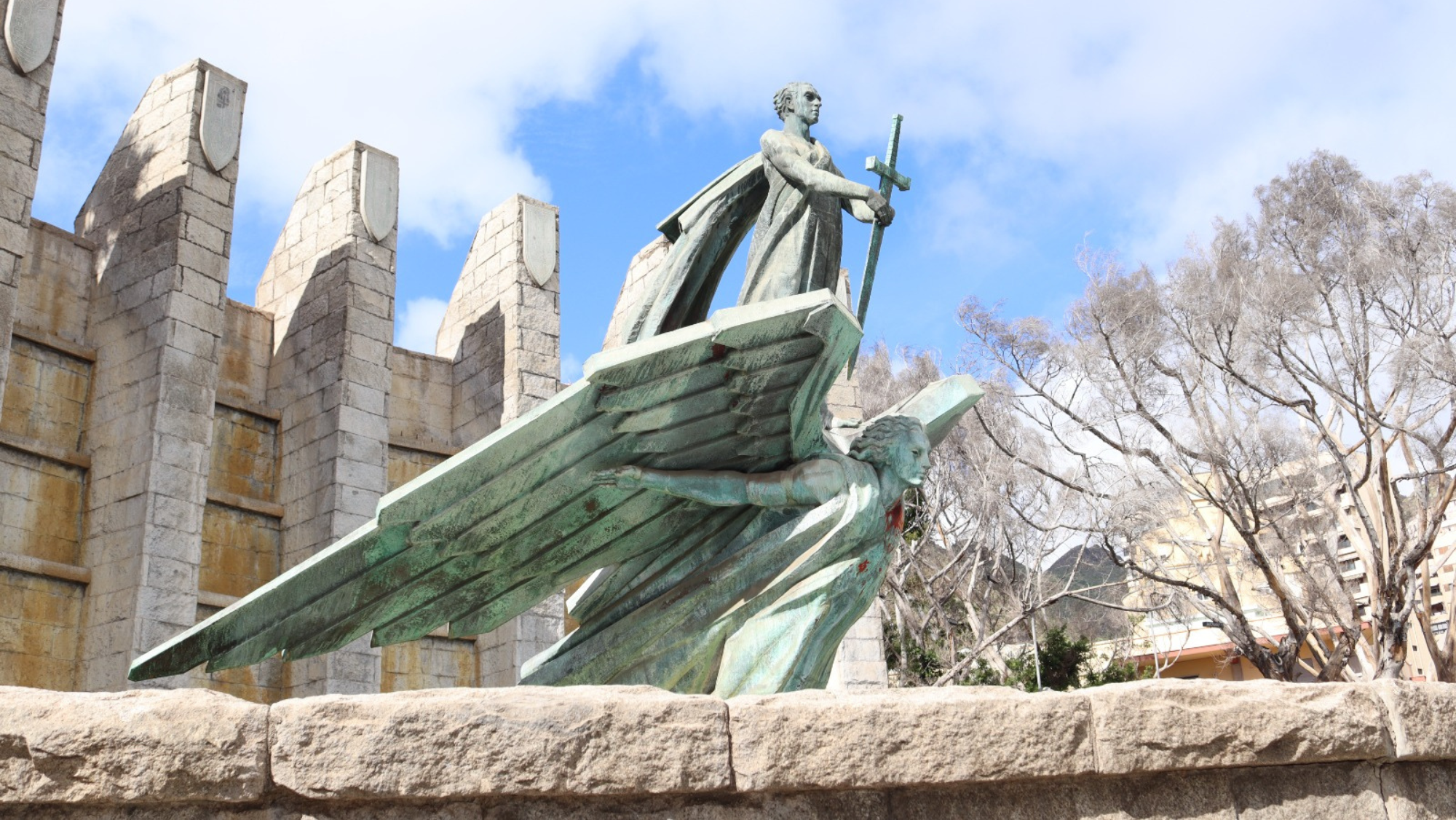 Monumento a Franco en Santa Cruz de Tenerife./ AH