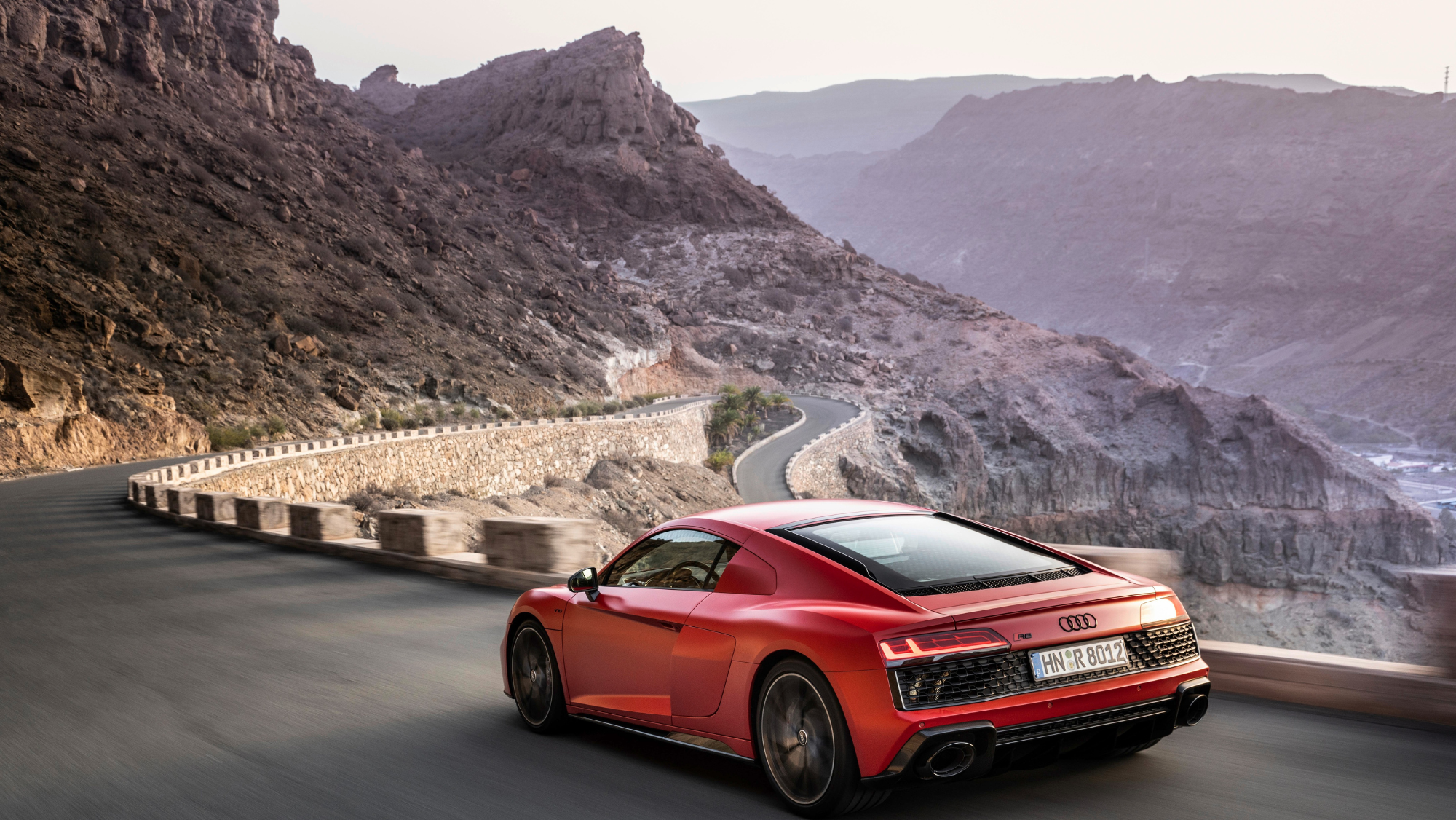 Imagen de un Audi R8./ Audi Canarias