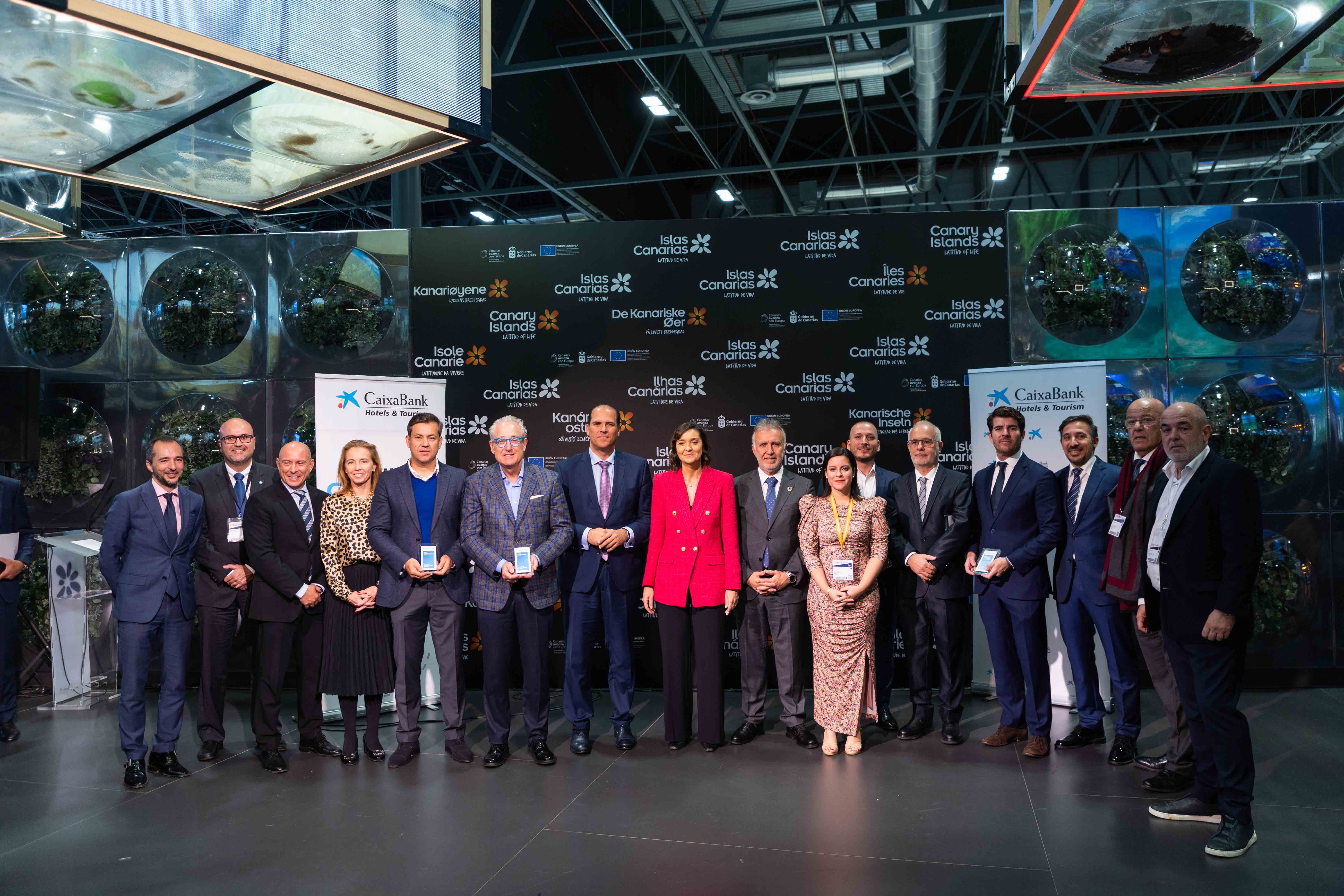Acto de entrega del Premio de Innovación y Modernización de Empresas Turísticas. / CaixaBank