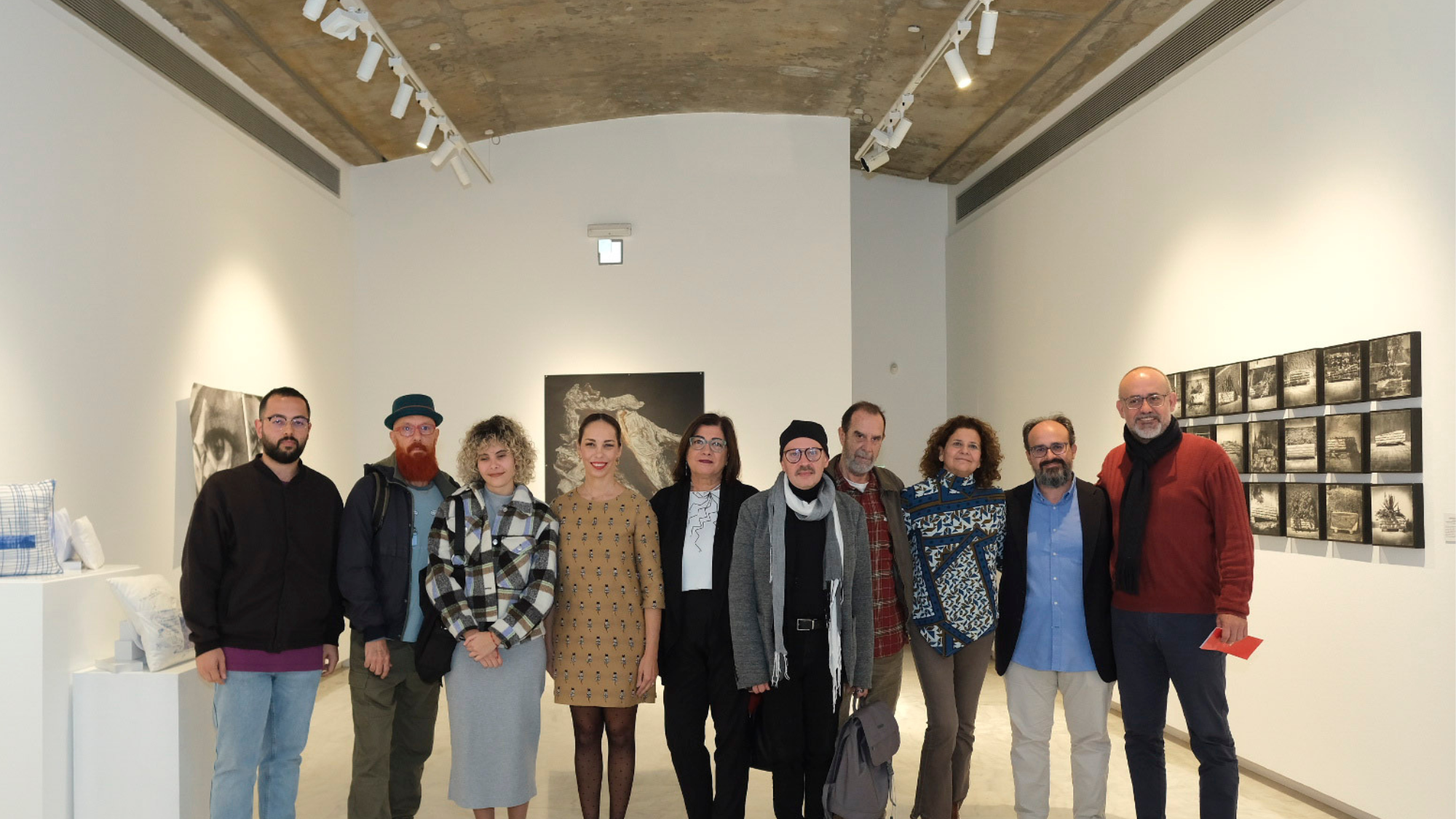 Algunos de los artistas que expondrán. / Cabildo de Gran Canaria