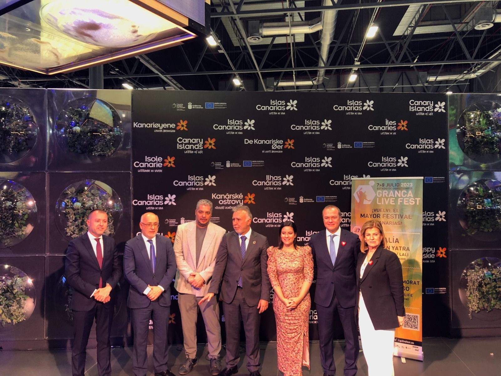 Presentación en Fitur del GranCa Live Fest 2023./