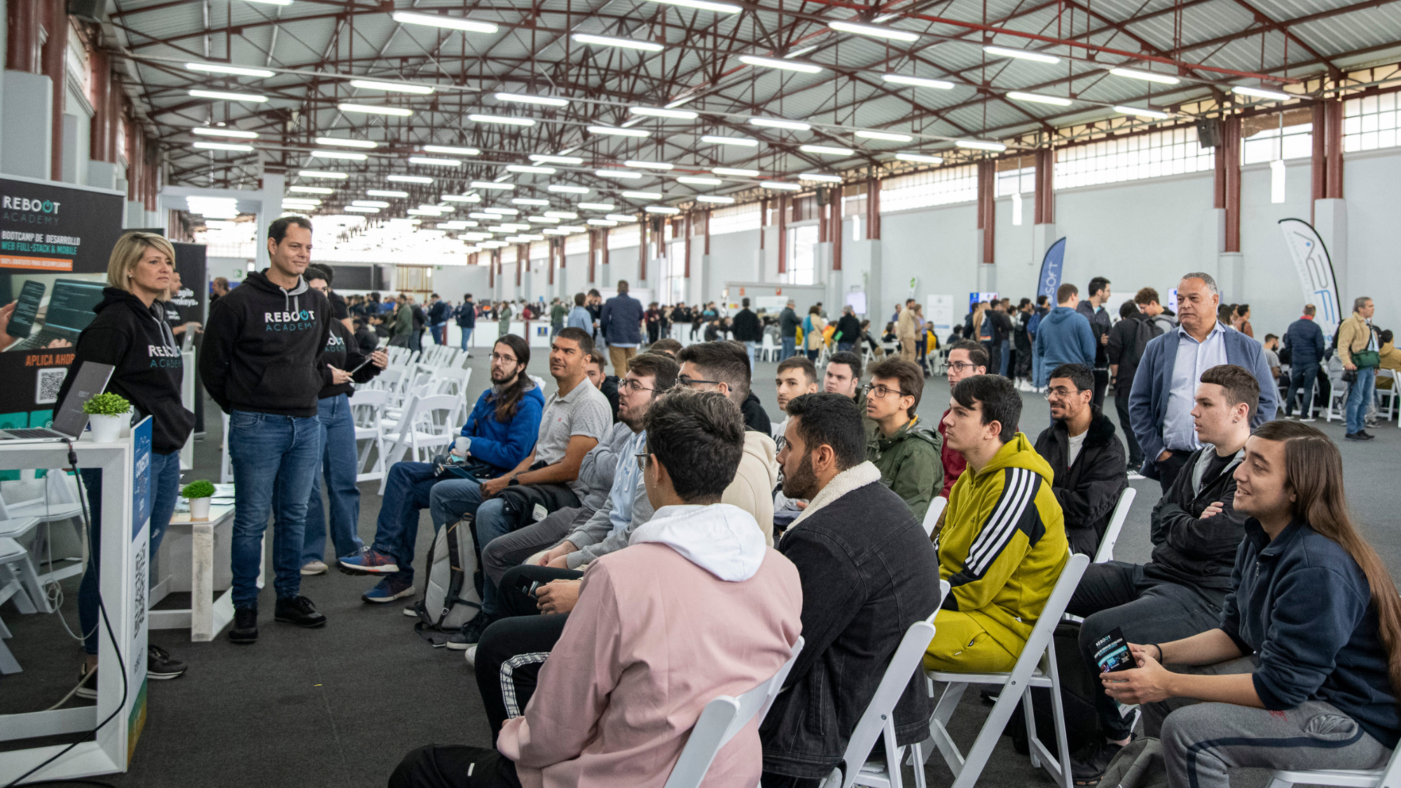 Charla entre una empresa y los alumnos de FP. /Cabildo de Gran Canaria