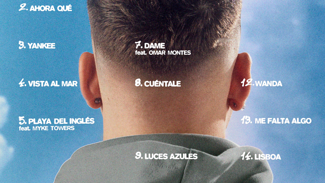 Contraportada del disco 'Donde quiero estar'