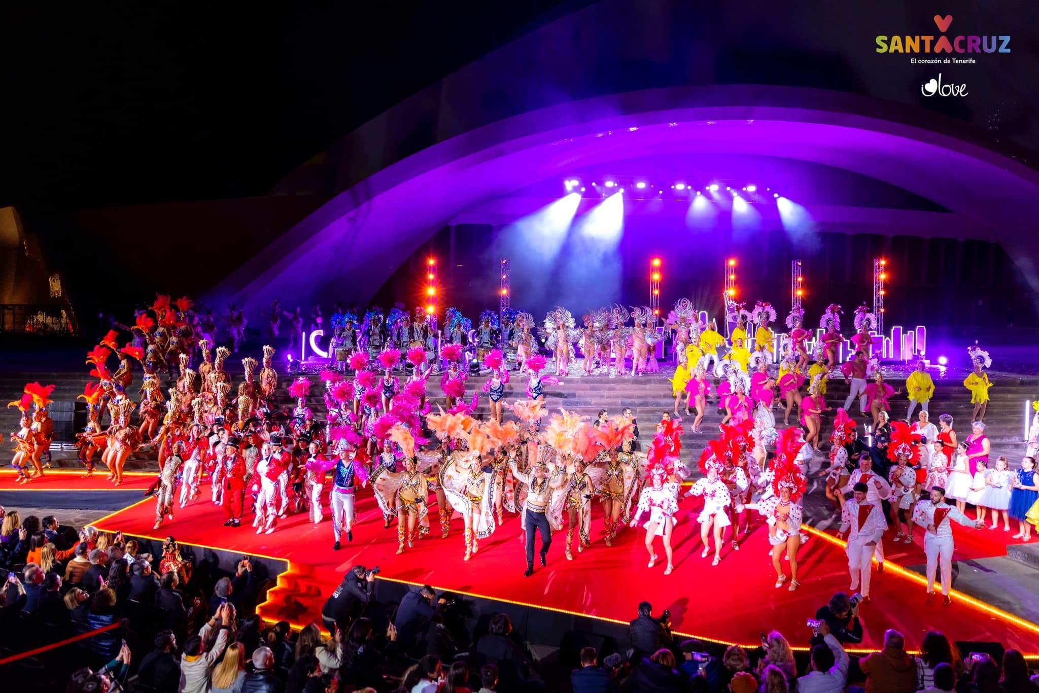 Inauguración del Carnaval de Santa Cruz de Tenerife. / Ayuntamiento de Santa Cruz 