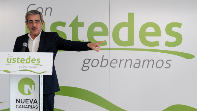 Román Rodríguez, líder de NC. / EFE / Ángel Medina G.