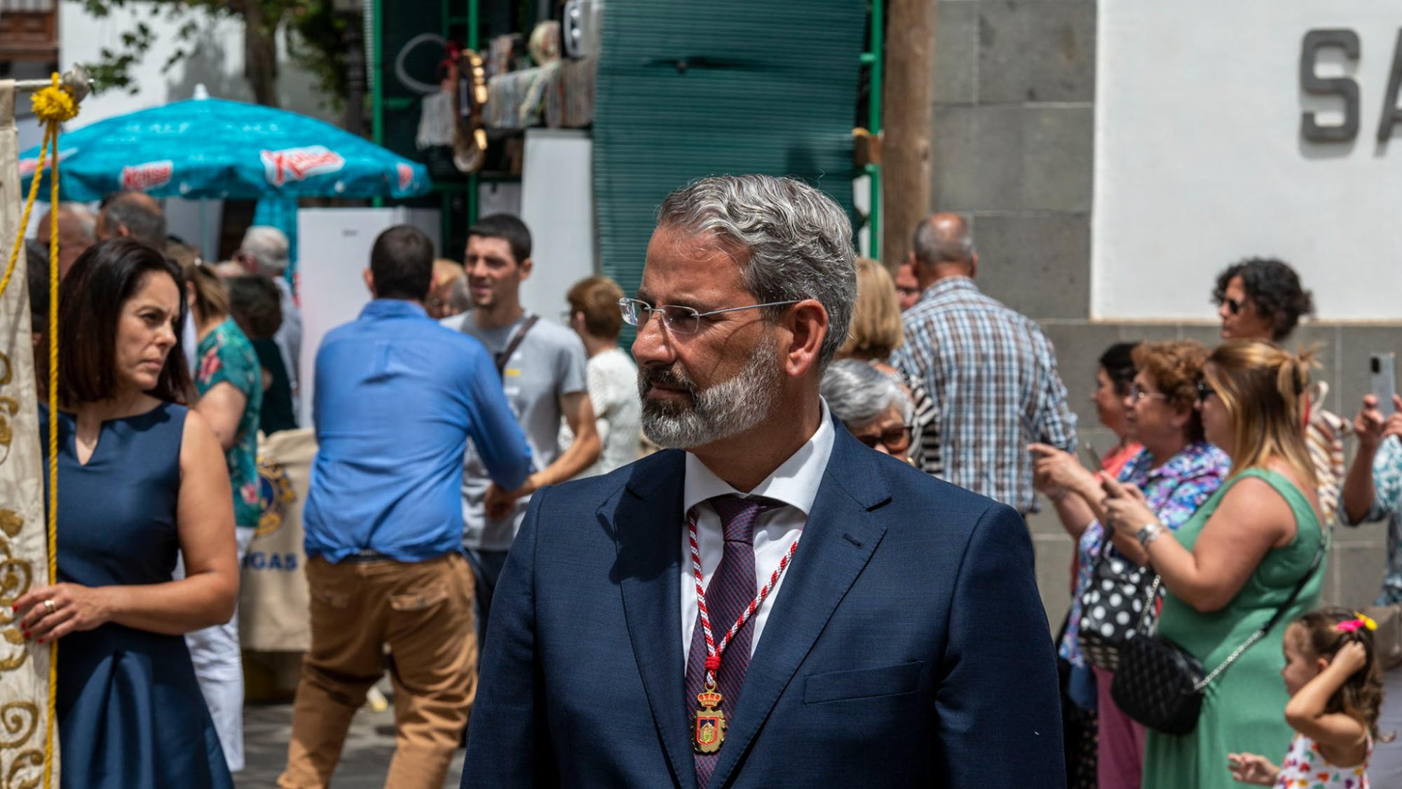 Jaime Hernández, alcalde de Firgas. / Ayuntamiento de Firgas
