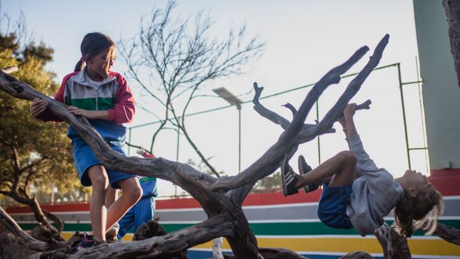 Alumnos del colegio Nuryana de Tenerife./ Alumnos del colegio Nuryana de Tenerife./