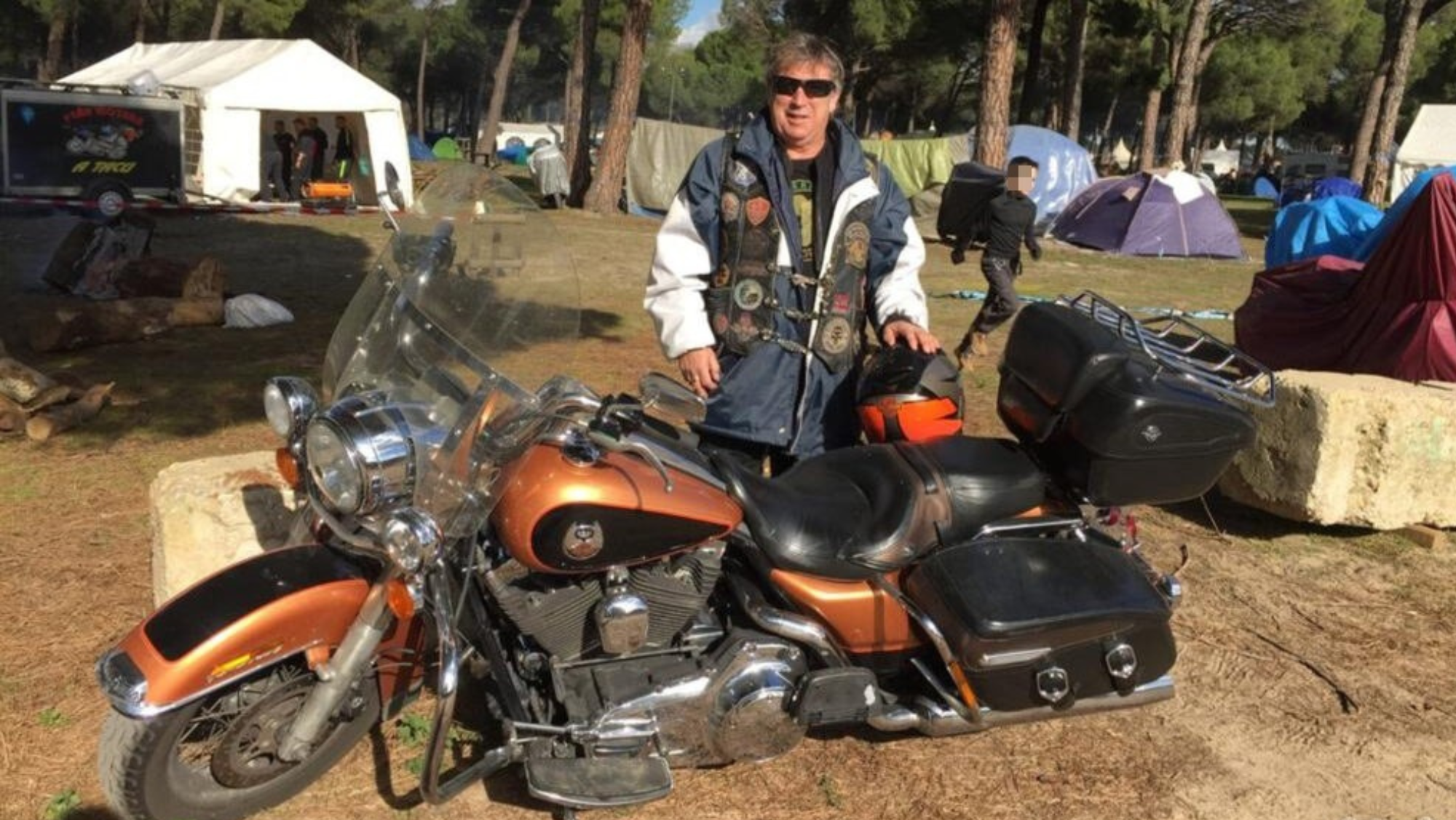 Gabriel Juesas, motero de Telde más lejano en Motauros 2023./ Cedida