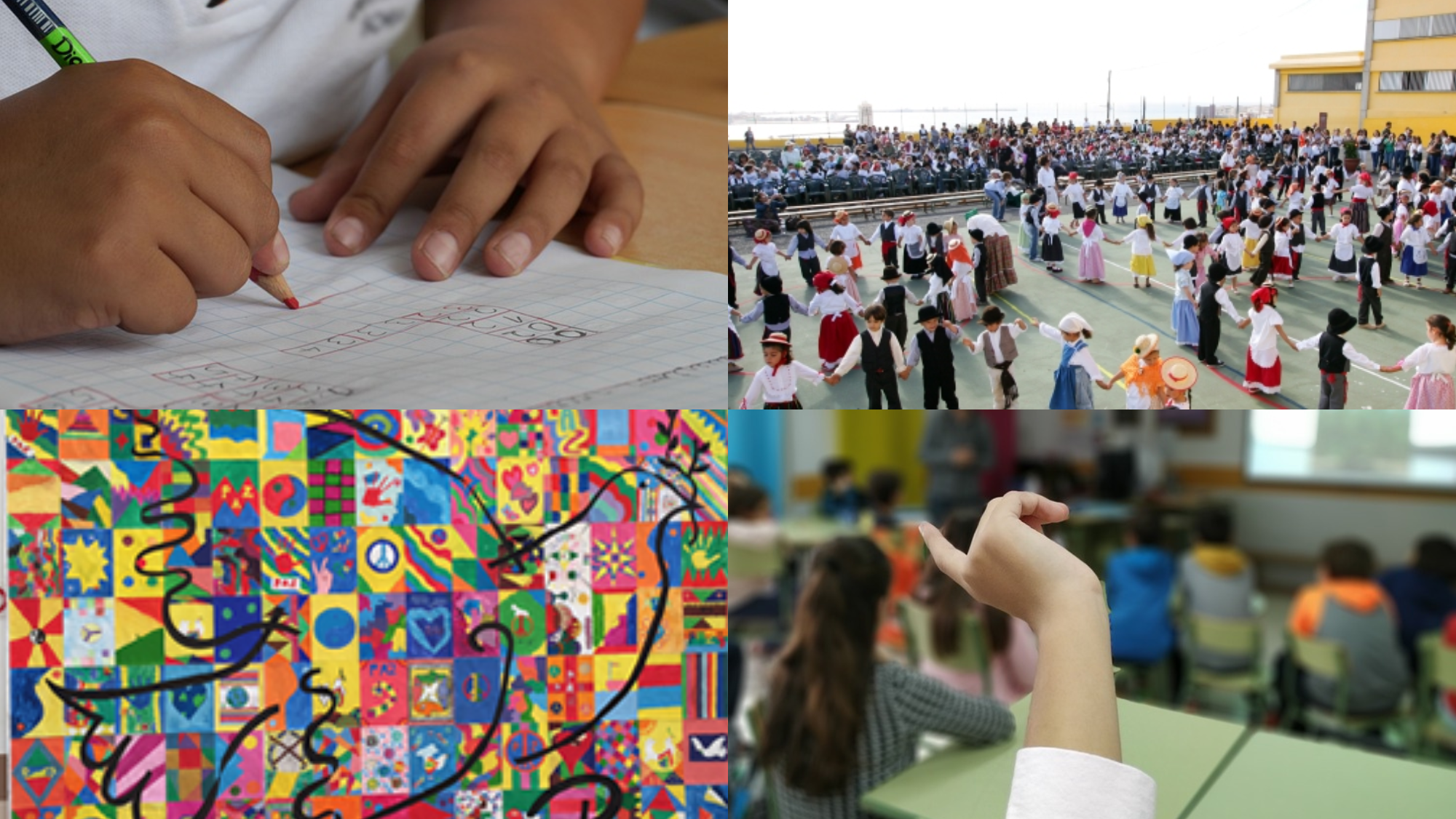 Ranking de los mejores colegios de Las Palmas de Gran Canaria./ Montaje de Atlántico Hoy